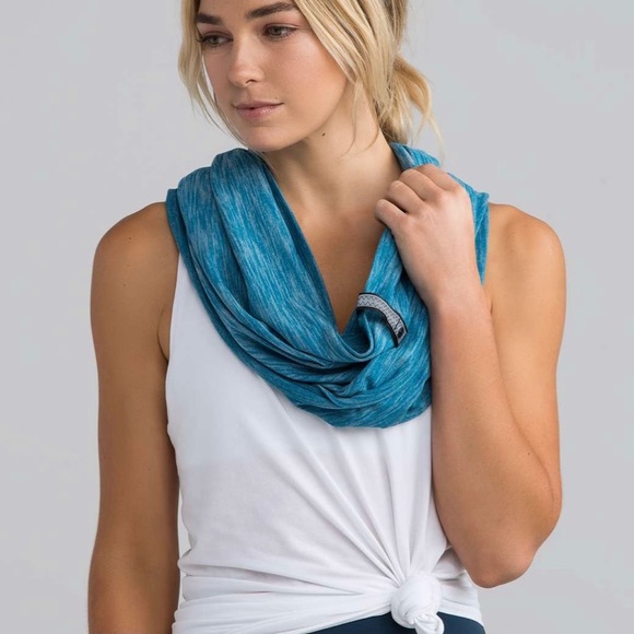 Lululemon Vinyasa Scarf Heathered Tofino Teal